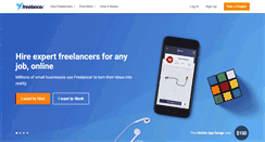 Desktop Screenshot of freelancer.co.za
