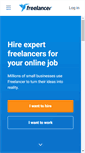Mobile Screenshot of freelancer.co.za