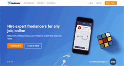 Desktop Screenshot of freelancer.co.uk