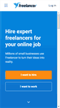Mobile Screenshot of freelancer.com.jm