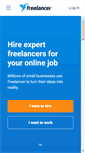 Mobile Screenshot of freelancer.com