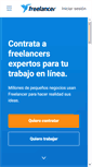Mobile Screenshot of freelancer.cl